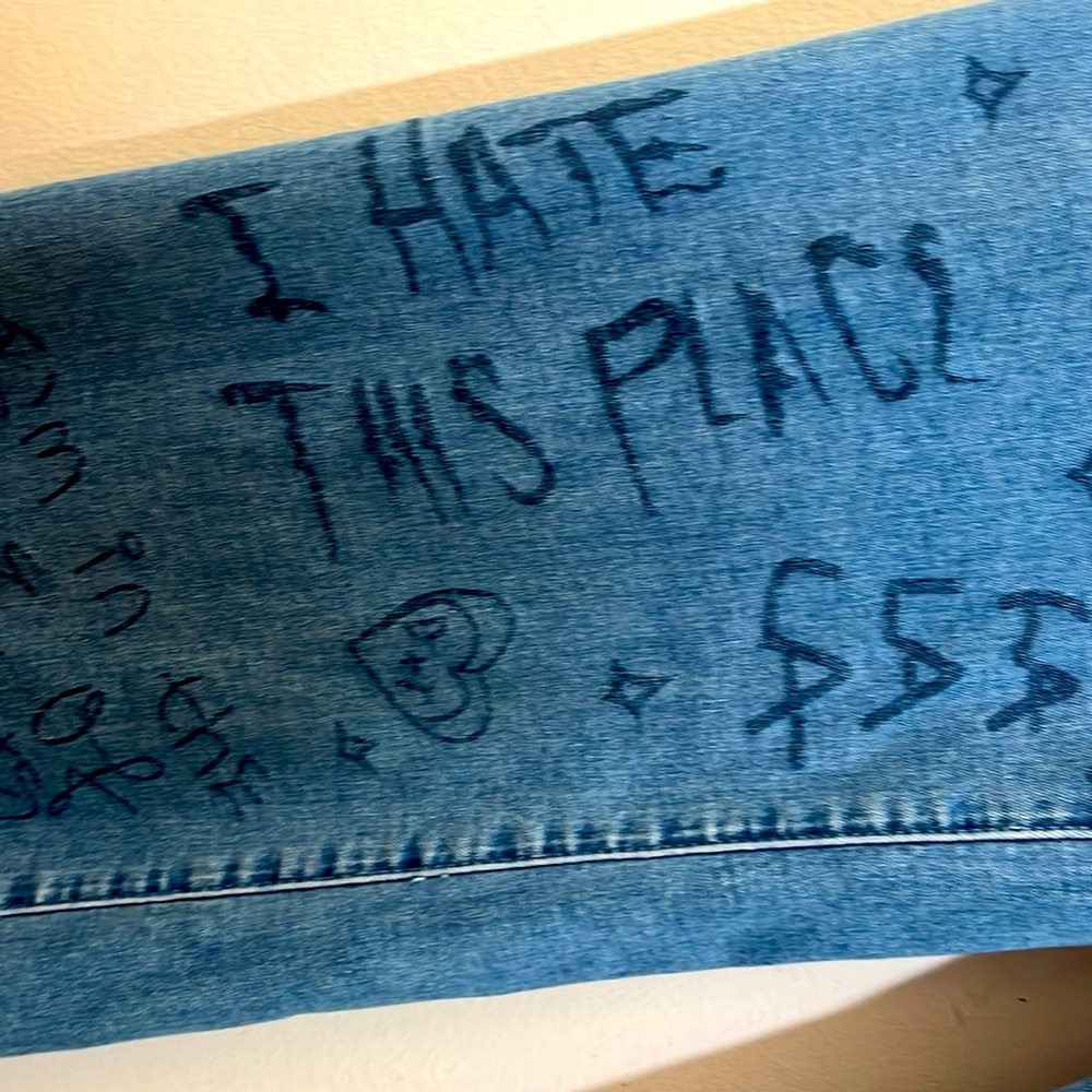 ✨🆕BNWT!SOLD OUT!Dolls Kill X Daria Wide Legged Jeans! Sz Small!NEVER WORN!RARE✨ - Picture 11 of 16